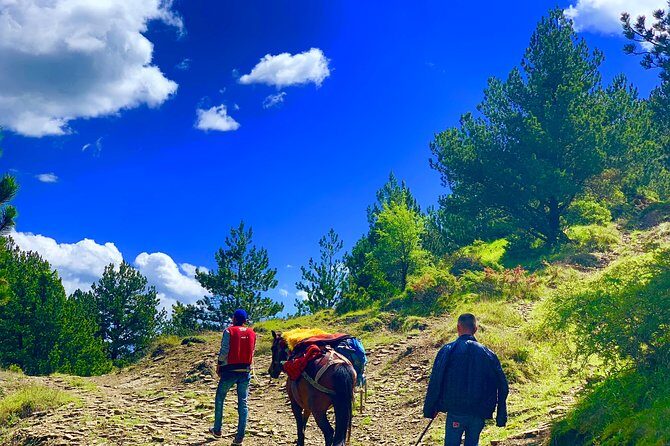 Berat Hiking Off Road picnic lunch in Tomori Holy Mount - Tomor castle ruins: views, views, and a calm pause