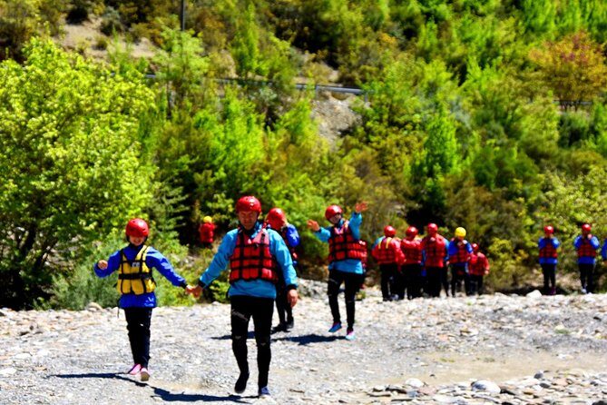 Berat Tour Osumi Canyons Exploration Lunch Transfer - Gear and Safety in the Water: Neoprene, Helmet, Life Jacket