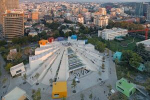 Bike Tour Tirana - 3 Times a Day - VisitAlbCom - Meeting at Baja Bikes in New Bazaar, then rolling past the local market