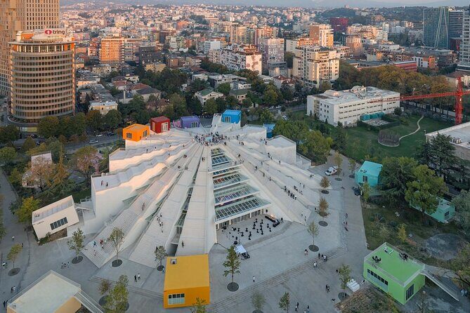 Bike Tour Tirana - 3 Times a Day - VisitAlbCom - Meeting at Baja Bikes in New Bazaar, then rolling past the local market