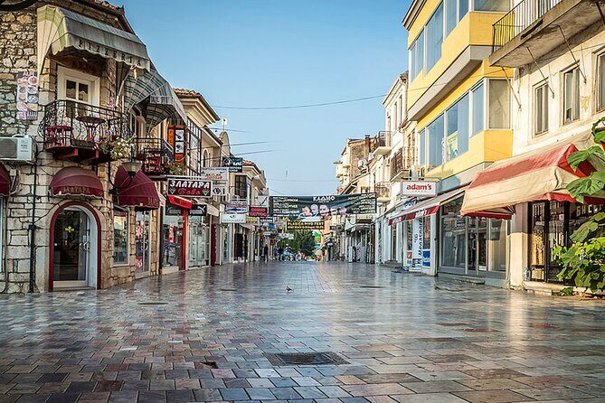 Day tour of Ohrid & St. Naum, N Macedonia from Tirana - Entering the Ancient Theatre of Ohrid (and why the site matters)
