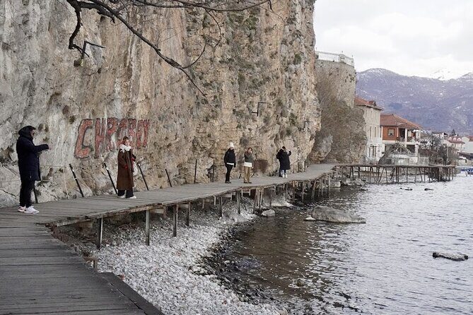 Day tour of Ohrid & St. Naum, N Macedonia from Tirana - The Albanian-side drive around Lake Ohrid