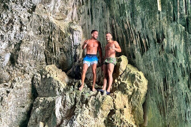 Discover Sazan Island, Haxhi Ali Cave, and Karaburun Hidden Gems - Karaburun Peninsula and Saint Vasil beach: slow cruising, then real downtime