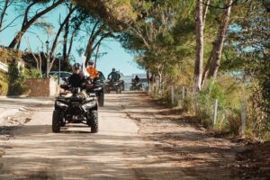 Durres: Off Road ATV Kallmi Tour - Stop One: Kallmi Beach and the Nature Payoff