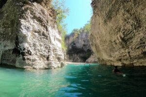 From Berat exploring Bogova waterfall & Osumi canyon - Osum Canyon stops: Bride’s Hole, Eye of the Eagle, Zaberzani Bridge, and the church