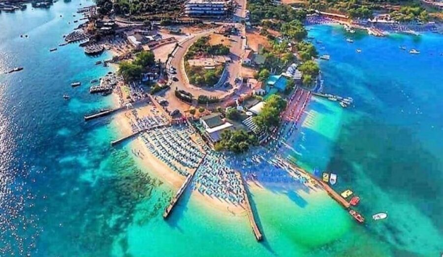 From Tirana/Durrës: Saranda, Ksamil, and Blue Eye Tour - Ksamil: white sand, four islands, and the reality of “short time”