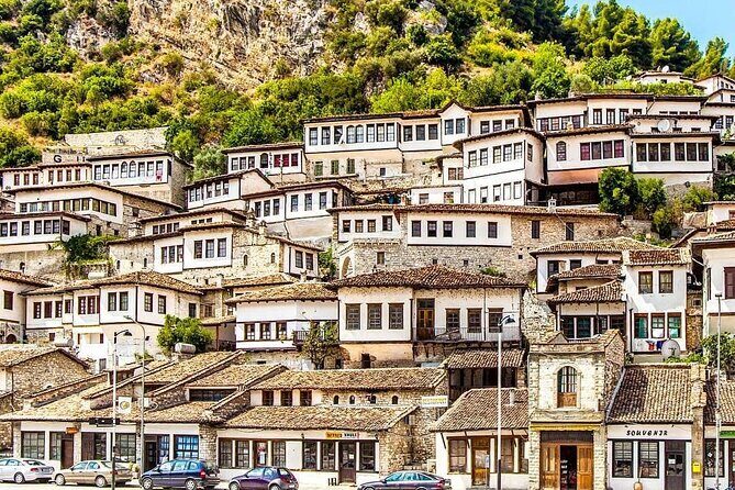 From Tirana; Semi - Private Day Trip to Berat & Belsh Lake - Entering Berat’s old streets: the 1001 windows effect