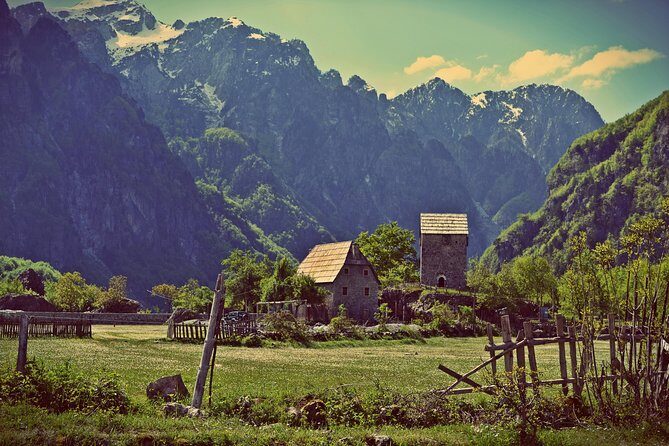 Hiking Tour of Valbona, Theth & Blue Eye in 3 Days from Tirana - Theth guesthouses: showers, dinner, and time to slow down