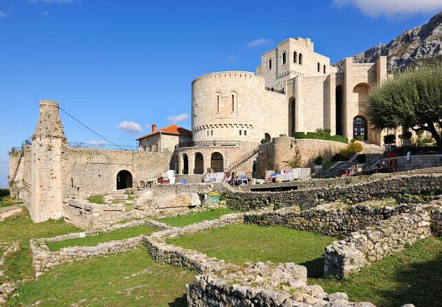 Kruja Castle ,Sari Salltik & Durrës fromTirana - Sari Salltik on Mount Krujë: a spiritual stop with Adriatic panoramas