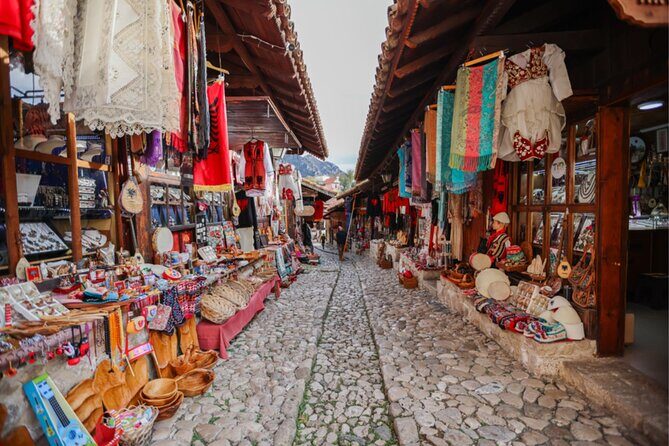 Kruja castle, the old Bazaar & Sarisalltik- Departure from Tirana - Kruje free time: lunch, photos, and museum decisions