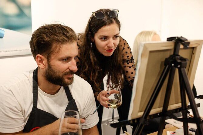 Paint and Wine - Authentic Art Workshop in Tirana - Albana’s Guidance: Turning an Idea Into Real Paint