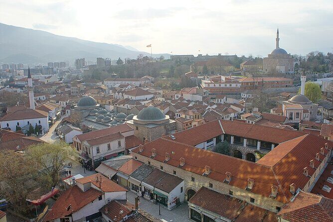 Private Day Tour of Skopje and North Macedonia from Tirana - Skopje’s Vardar River bridges: the Art Bridge, Eye Bridge, and the big statues