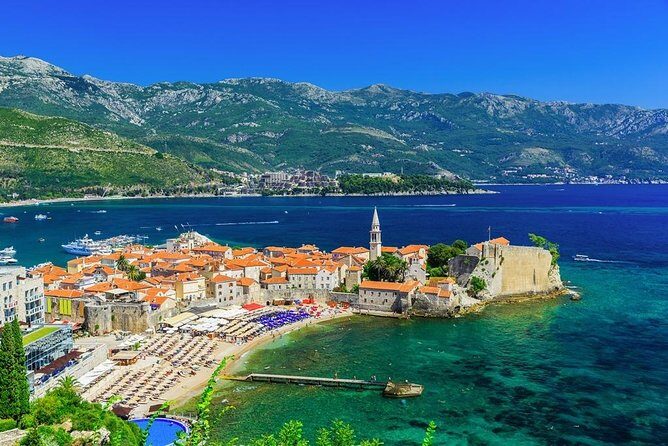 Private Montenegro Tour – Budva, Kotor & Sveti Stefan from Tirana - Sveti Stefan Fortress: the view stop that sets the mood