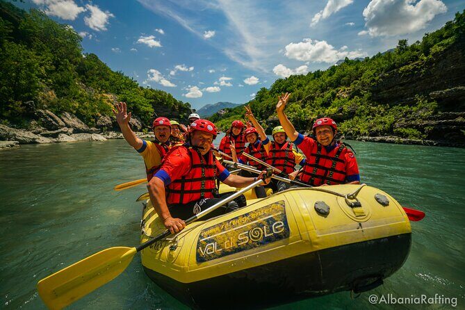 Rafting Vjosa River Gjirokastër Albania ARG - Weather, comfort, and packing for a wet, changeable half-day
