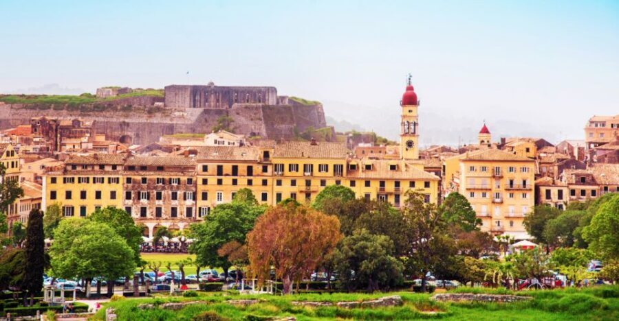 Saranda: Corfu Town and Palaiokastritsa Day Trip with Cruise - Crossing from Saranda to Corfu: meeting point and timing reality