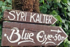 Sarande Blue Eye and Lekursi Castle Tour - Stop One: Blue Eye Spring, the Forest Drive, and the Walk to the Water