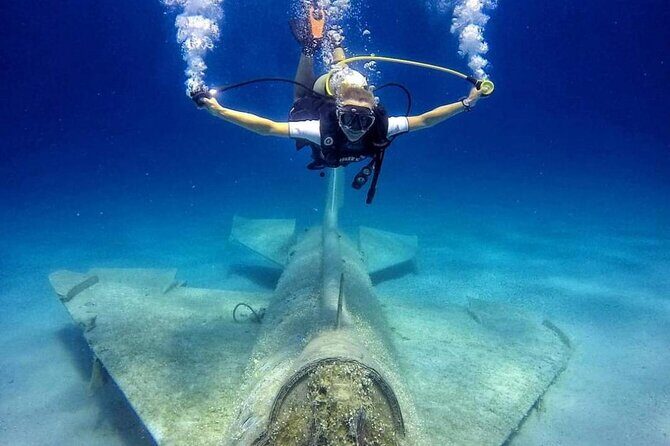 Scuba Diving in MIG-21 wreck - MIG-21 Wreck at Drymades: The Reason This Spot Gets Chosen