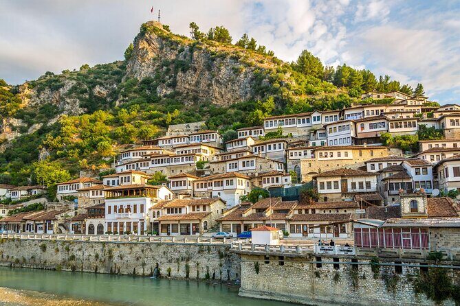Small Group Tour; Gems of Albania, Kosovo & N. Macedonia - Day 4 Pristina to Skopje: independence monuments and the Stone Bridge show