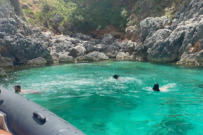 Speed Boat Tour to Secret Beaches - Food, drinks, and the on-board reality check
