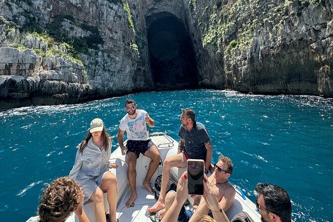 Speed Boat Trip to Karaburun, Haxhi Ali Cave and Sazan Island - Sazan Island: Beach Time, Snorkeling, and a Former Base (About 45 Minutes)