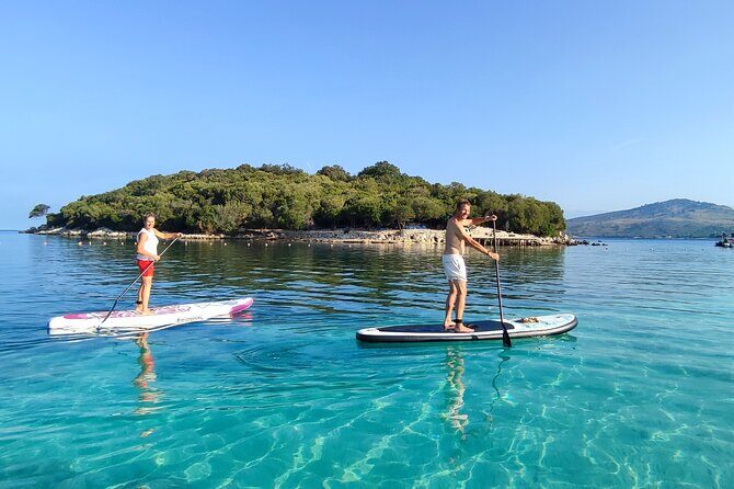 Stand Up Paddle-boarding around Ksamil islands (3 times a day) - Why Ksamil islands feel made for SUP