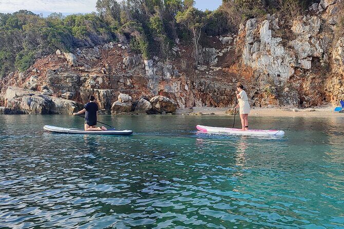 Stand Up Paddle-boarding around Ksamil islands (3 times a day) - Kristal Seafood Restaurant meet-up: simple start, zero mystery