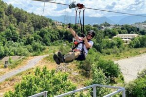 Tirana Zipline Adventure in Petrelë – Albania’s First Zipline - Check-In to Harnessing: Safety Briefing and Staff Style