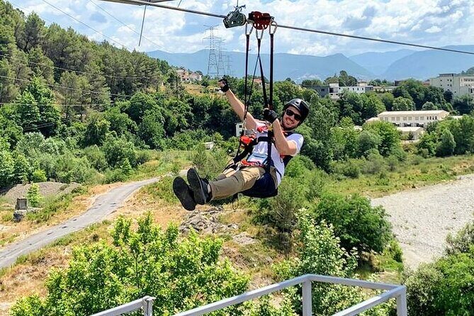 Tirana Zipline Adventure in Petrelë – Albania’s First Zipline - Check-In to Harnessing: Safety Briefing and Staff Style
