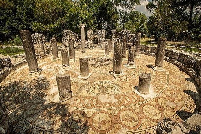 Visit The Ancient City of Butrint and the Beaches of Ksamil - Walking the Theater of Asclepius and the Byzantine Basilica