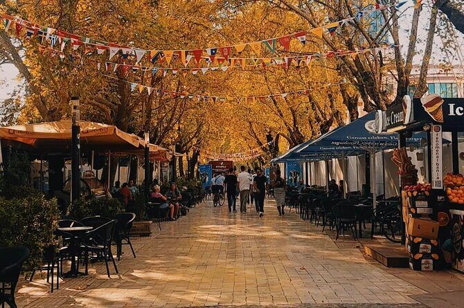 Walking Tour of Tirana - Xhamia Et’hem Bej and the Clock Tower: Small Stops, Clear Atmosphere