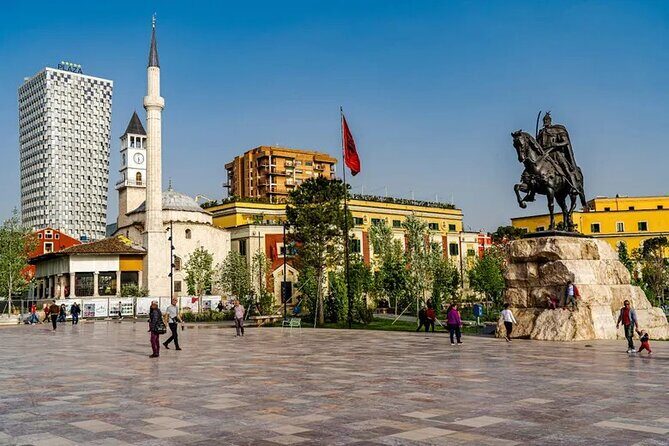 Walking tour of Tirana; History & Culture - Where You Meet: Choose Balkans in the Twin Towers